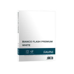 Carton carti vizita A4 250 g/mp 100 coli Alb texturat Biancoflash