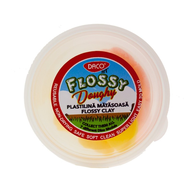 Plastilina matasoasa Flossy Dough PL800 DACO