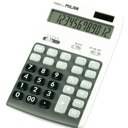 Calculator 12 DG, MILAN, Gri