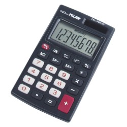 Calculator 8 DG MILAN, 208KBL, Negru