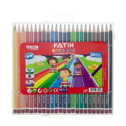 Creion color 24c, cutie plastic, FATIH